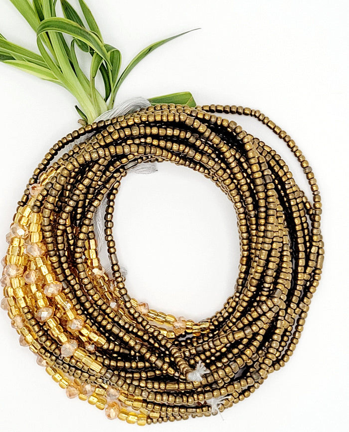 Tie On Waist Beads | "Obrempong" Greatness! | Ayebea's Sankofa