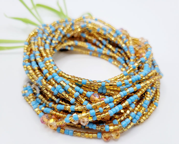 Ghanaian Waist Beads | "Orsoro Akyede" | Ayebea's Sankofa