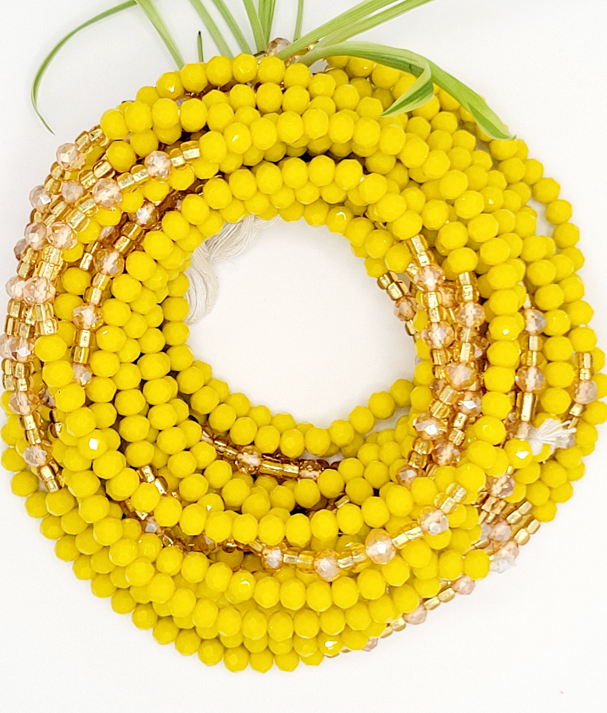 Spiritual Waist Beads | "Dinpa Sin Ahonya" | Ayebea's Sankofa