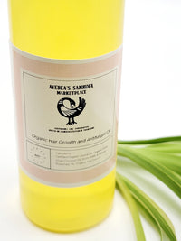 Organic Hair Oil - Nature's Elixir for Lustrous Hair