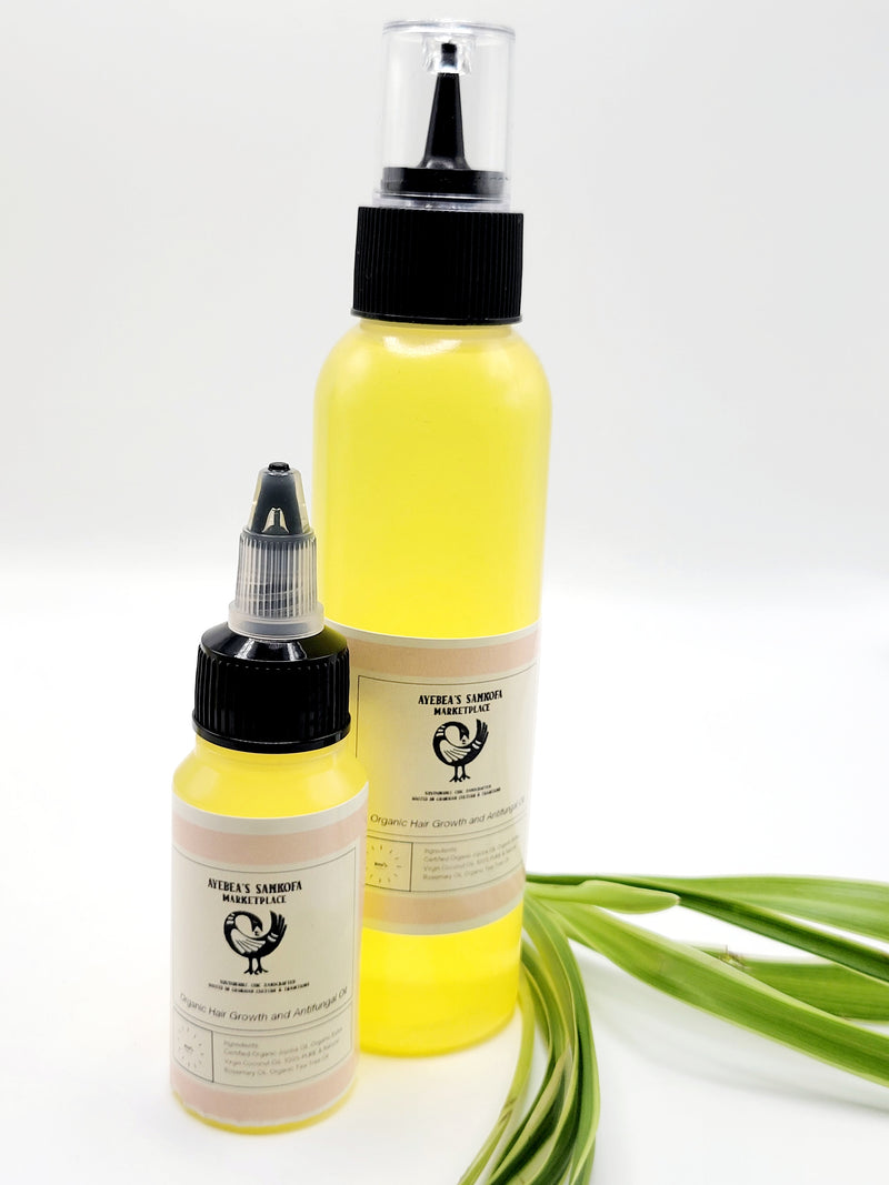 Natural Hair Oil For Growth | Organic Hair Oil | Ayebea's Sankofa