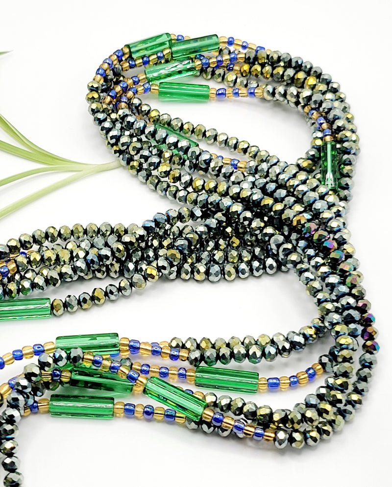Authentic African Waist Beads | "Kumbatia Ustawi" | Ayebea's Sankofa