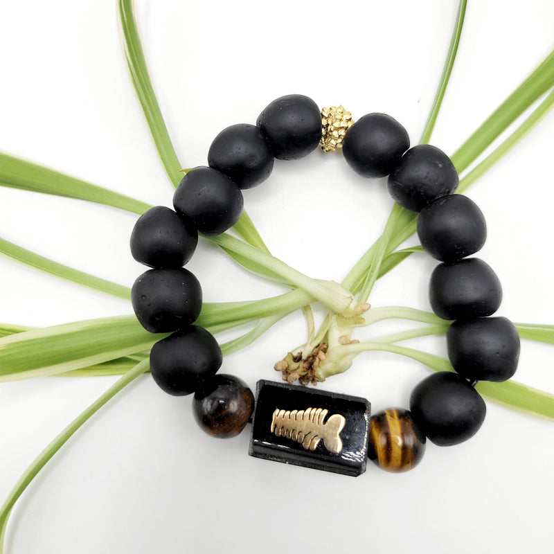 EcoAdinkra Harmony Bracelets- "Sustainable Style, Cultural Grace"