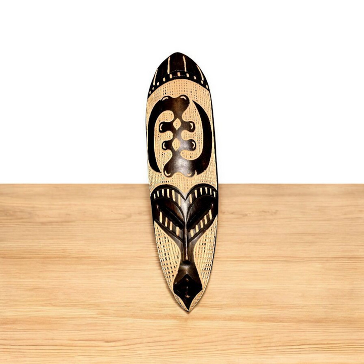 Gye Nyame- Hand Carved African Mask