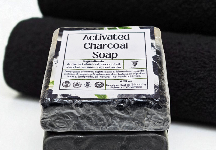 Activated Charcoal Soap-All Natural