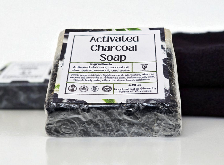 Activated Charcoal Soap-All Natural