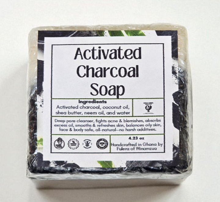 Activated Charcoal Soap-All Natural