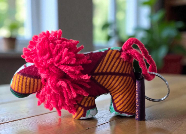 Baduba "Gyata" Lion Keychain