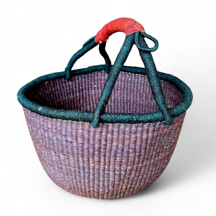 Azumah-Handwoven Bolga Basket – Fair Trade