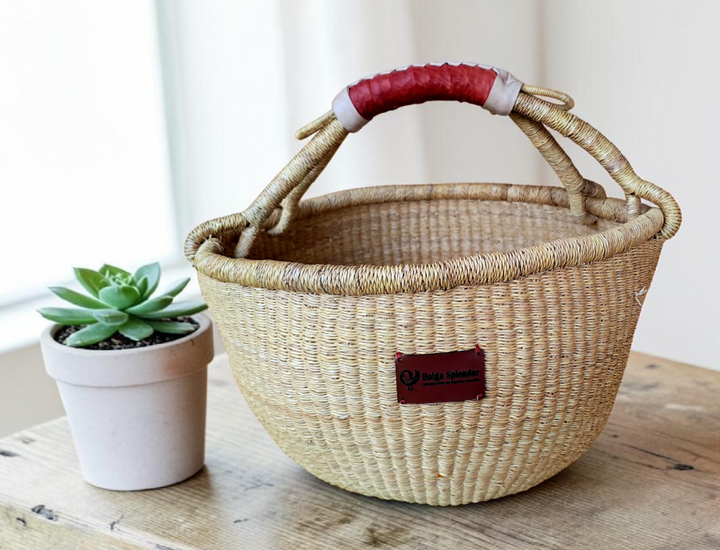 Talata-Handwoven Bolga Basket – Fair Trade