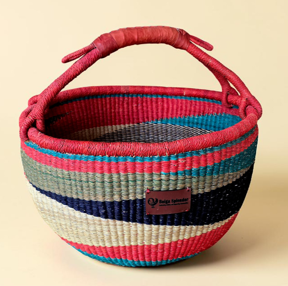 Teni-Handwoven Bolga Basket – Fair Trade
