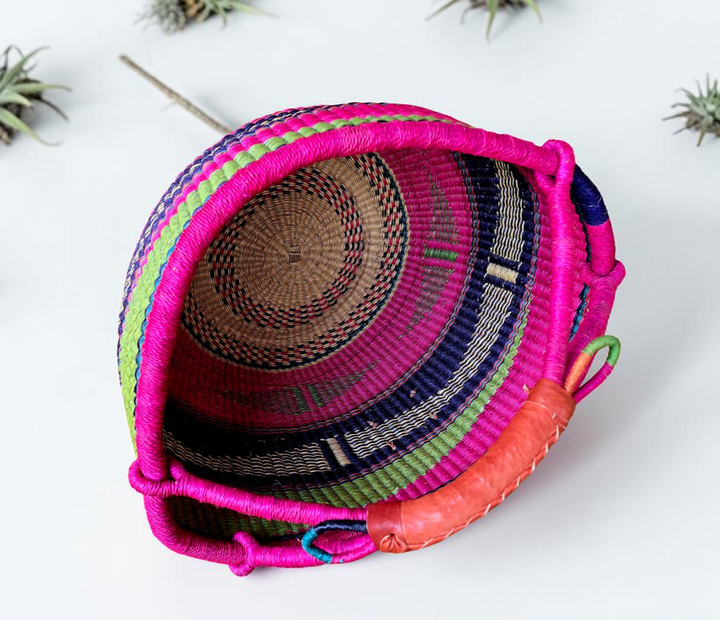 Lasili-Handwoven Bolga Basket – Fair Trade
