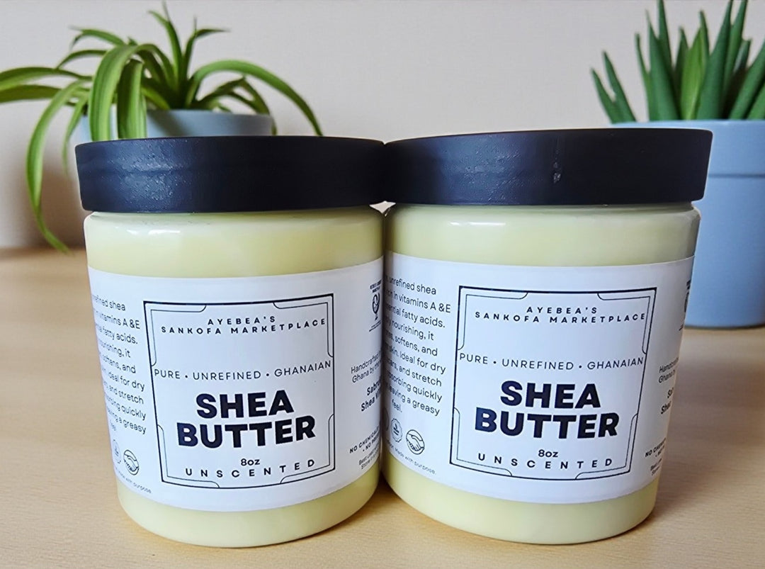 Shea Butter- 100% Pure and Unrefined Ghanaian 8oz