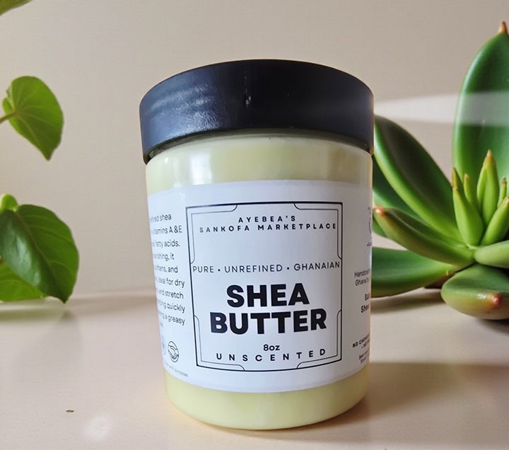 Shea Butter- 100% Pure and Unrefined Ghanaian 8oz