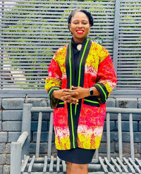 mSimps Fugu and Ankara Kimono