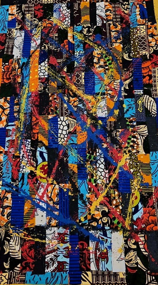 Threads of Legacy | Recycled Textile Art