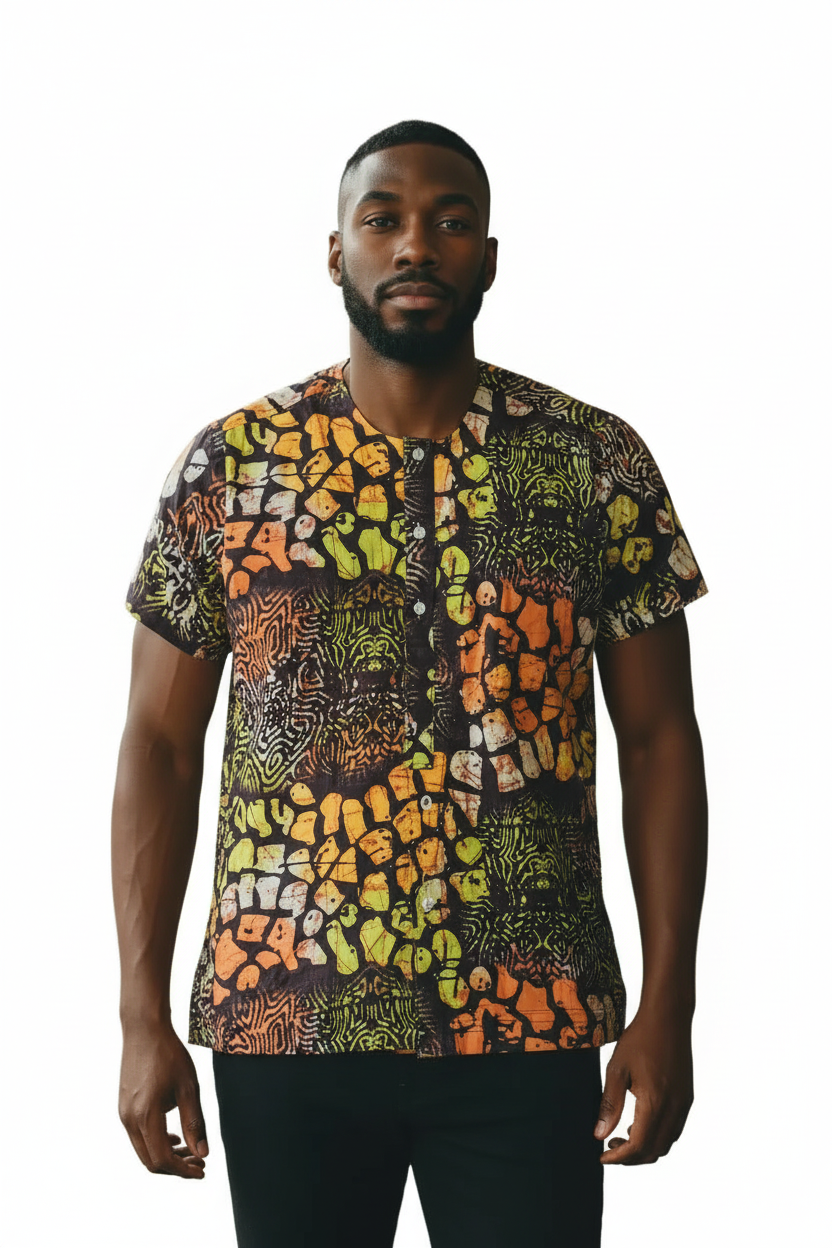 Bepowso Men's Shirt