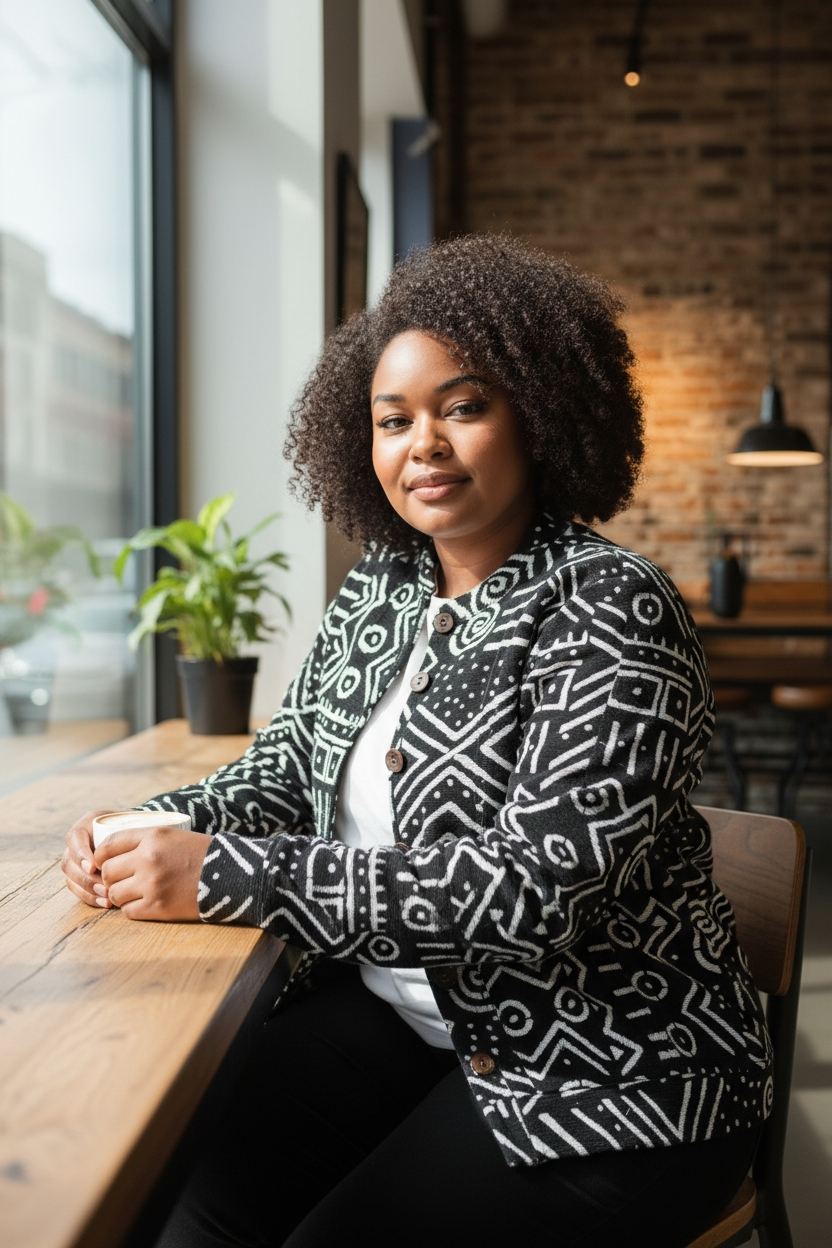 Lareba Bogolan Jacket