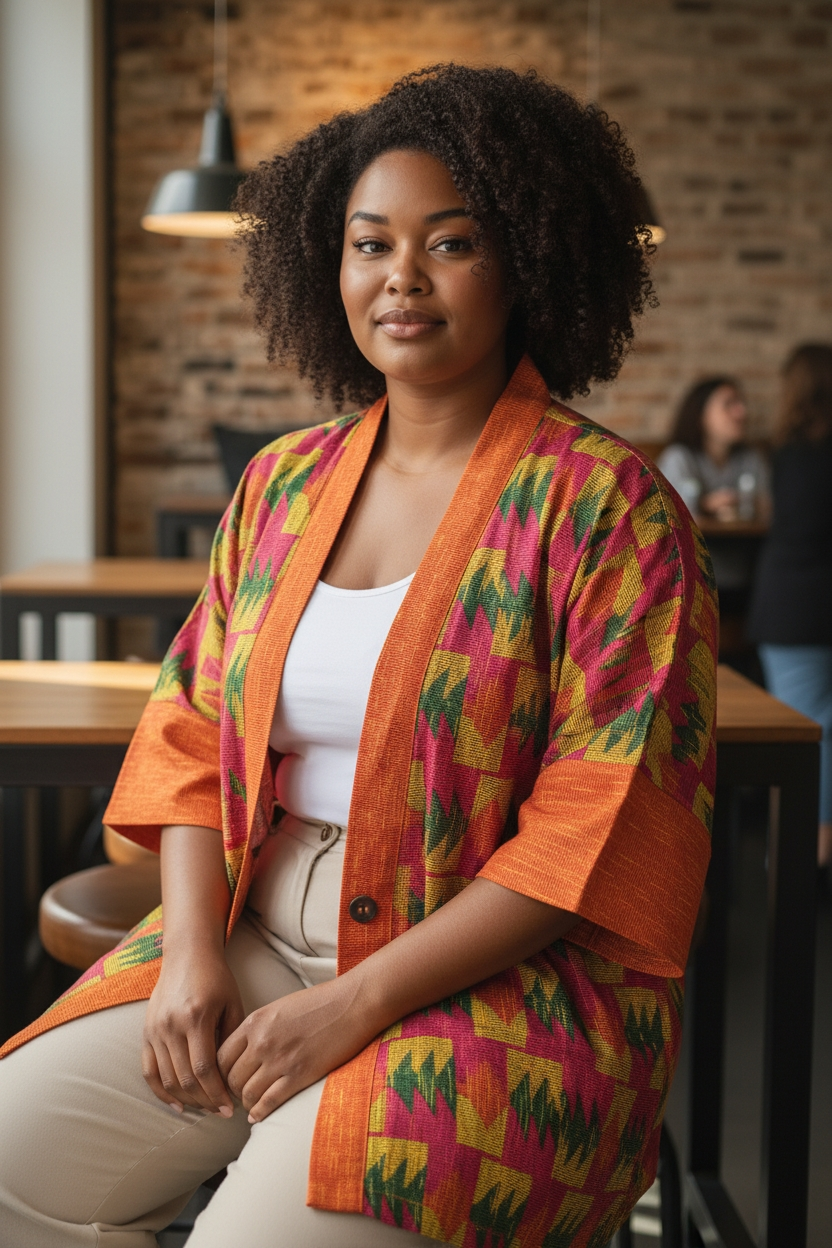 Bepɔwso Heritage Kimono