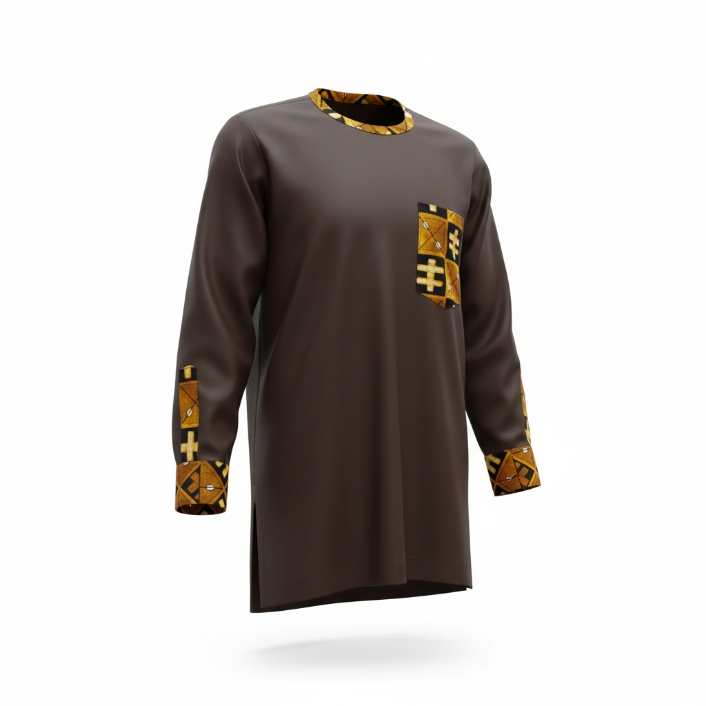 Bepowso Men's Shirt