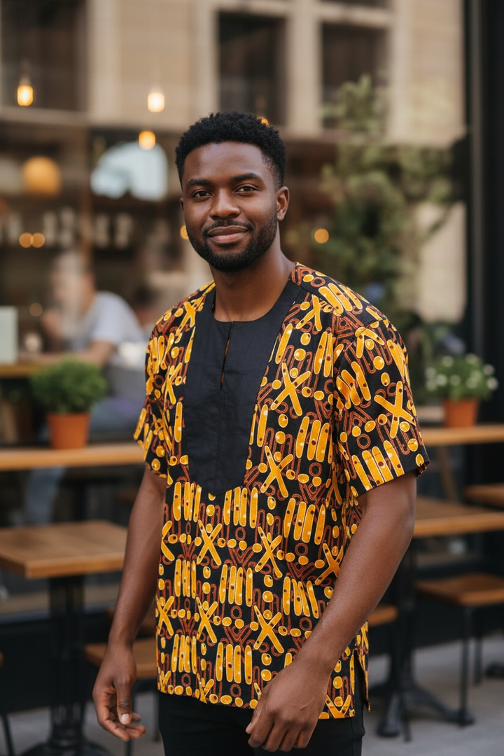 Bepowso Men's Shirt