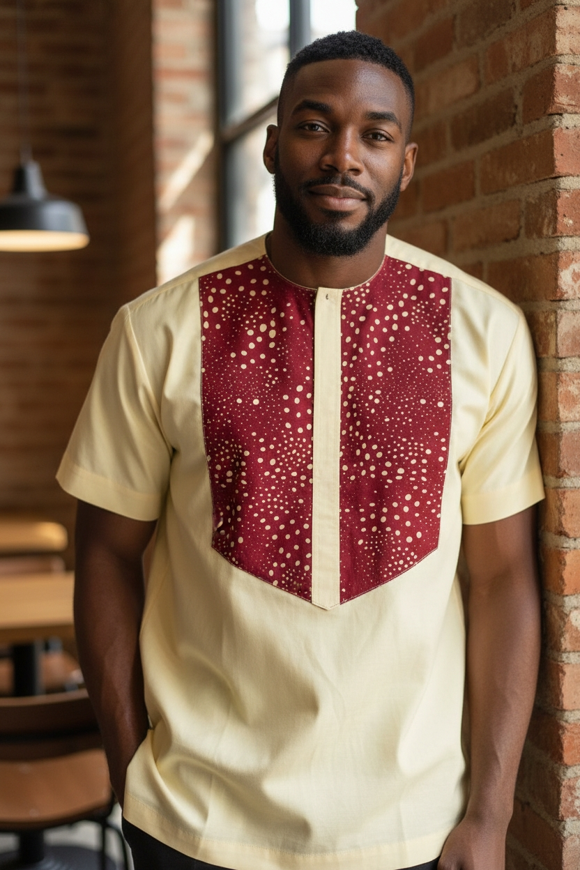 Bepowso Men's Shirt