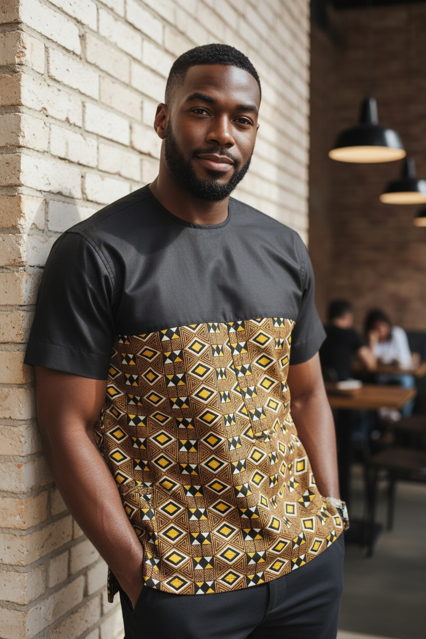 Bepowso Men's Shirt