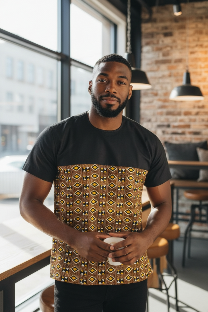 Bepowso Men's Shirt