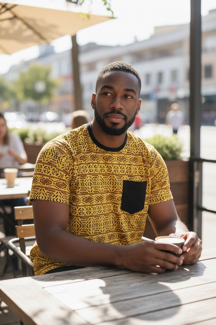 Bepowso Men's Shirt
