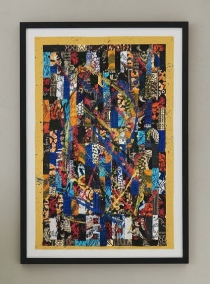 Threads of Legacy | Recycled Textile Art
