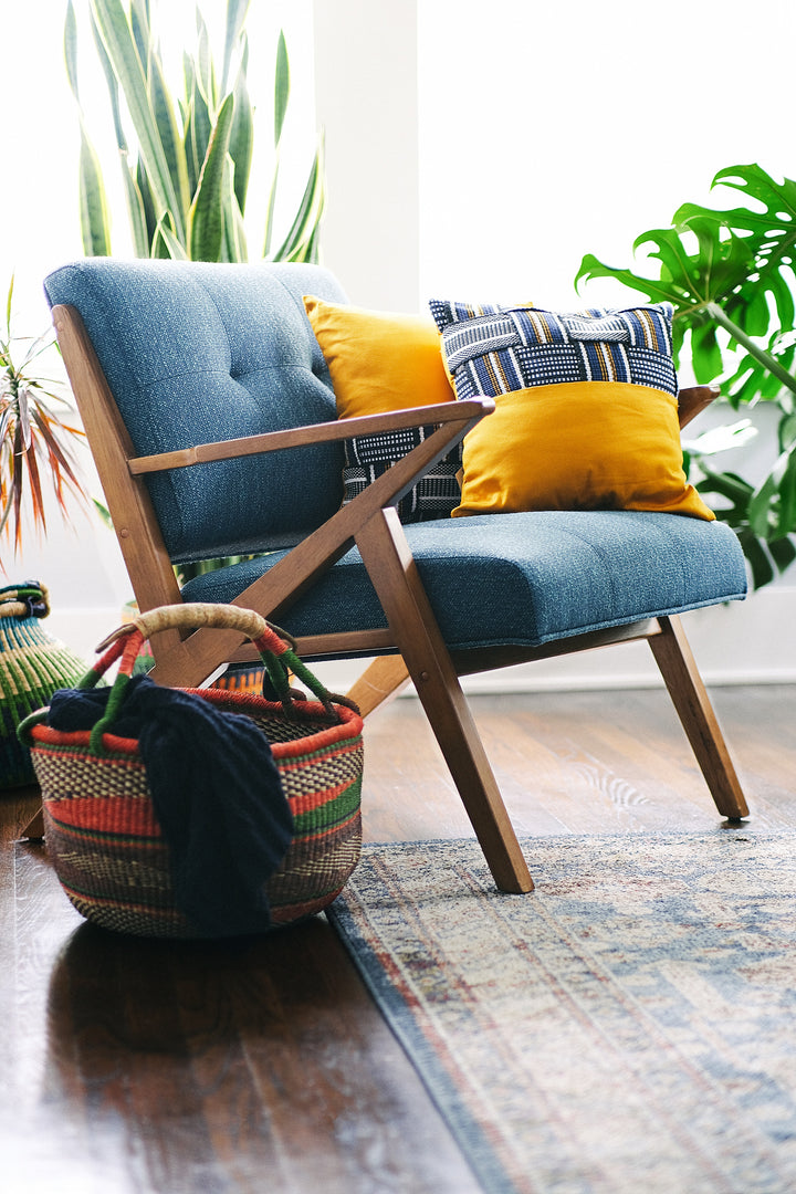 Lasili-Handwoven Bolga Basket – Fair Trade