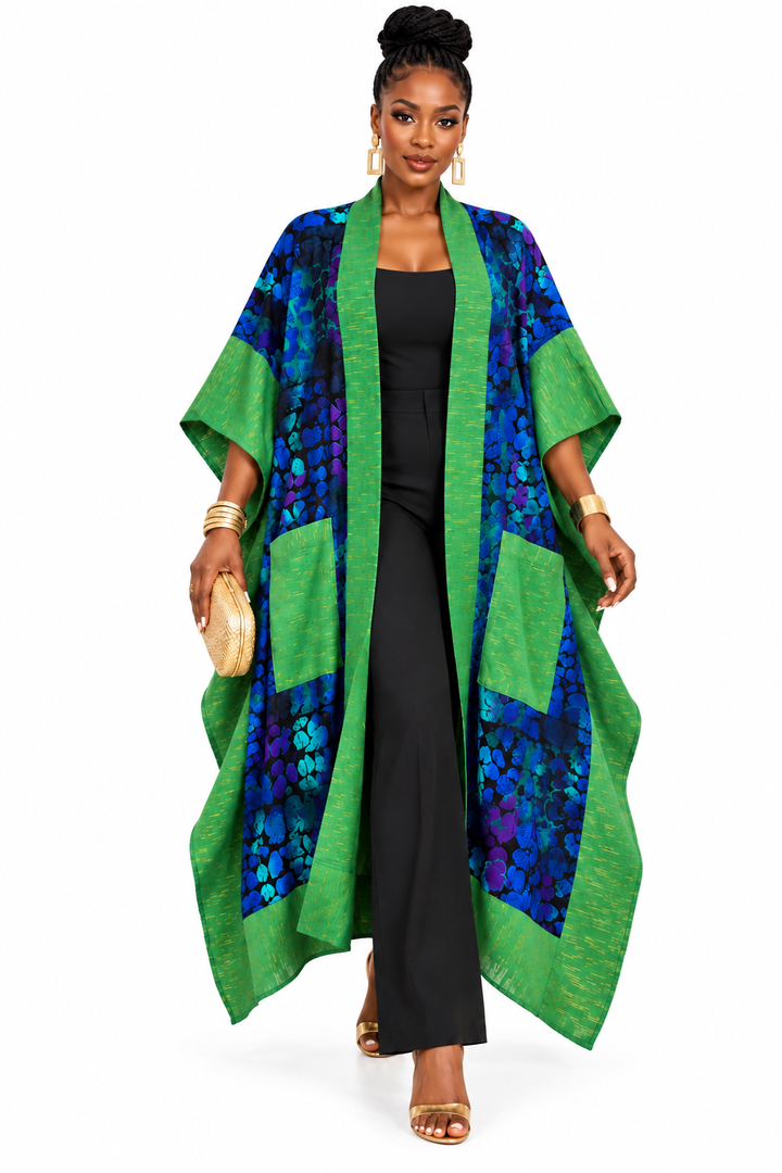 Regal Kente Kimono
