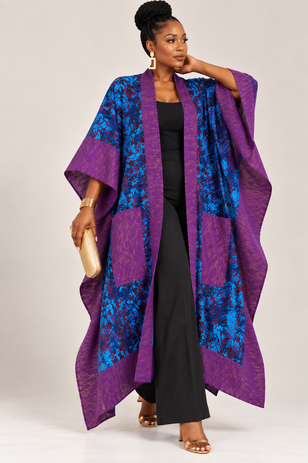 Regal Kente Kimono