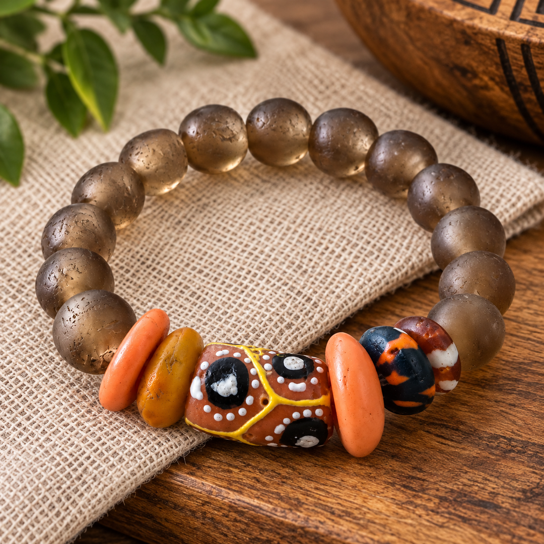 "Dzɔlɔ"- One of a Kind Bracelet-Beredum