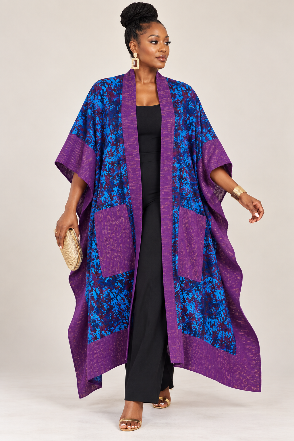 Regal Kente Kimono