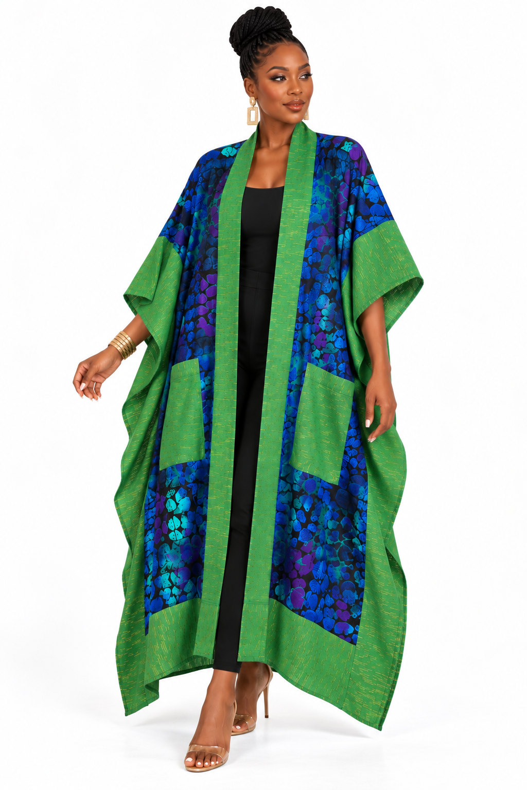 Regal Kente Kimono