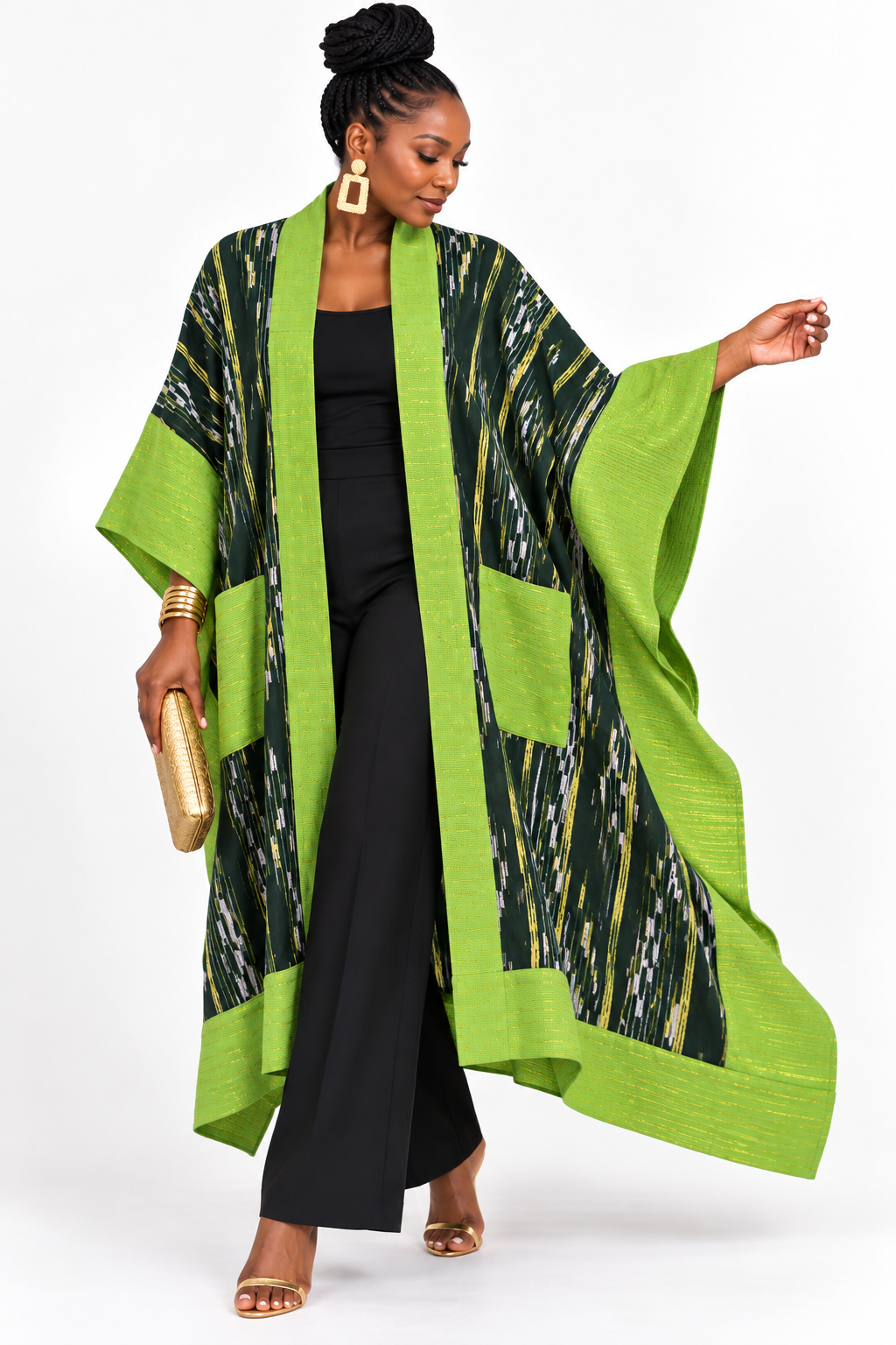 Regal Kente Kimono