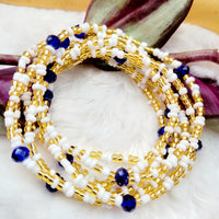 African Beads Anklet | AKLER Wrap Anklets | Ayebea's Sankofa