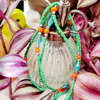 African Beads Anklet | AKLER Wrap Anklets | Ayebea's Sankofa